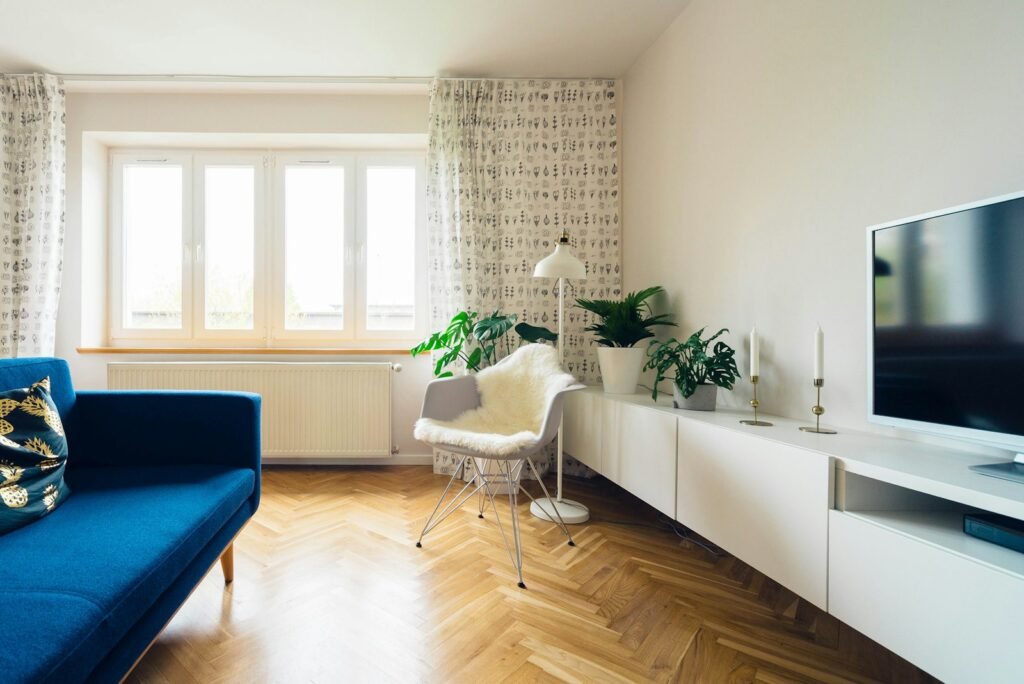 Living de departamento moderno para inversión y renta en Córdoba